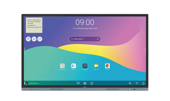 BenQ RM8604 86吋 4K商用互動觸控顯示器